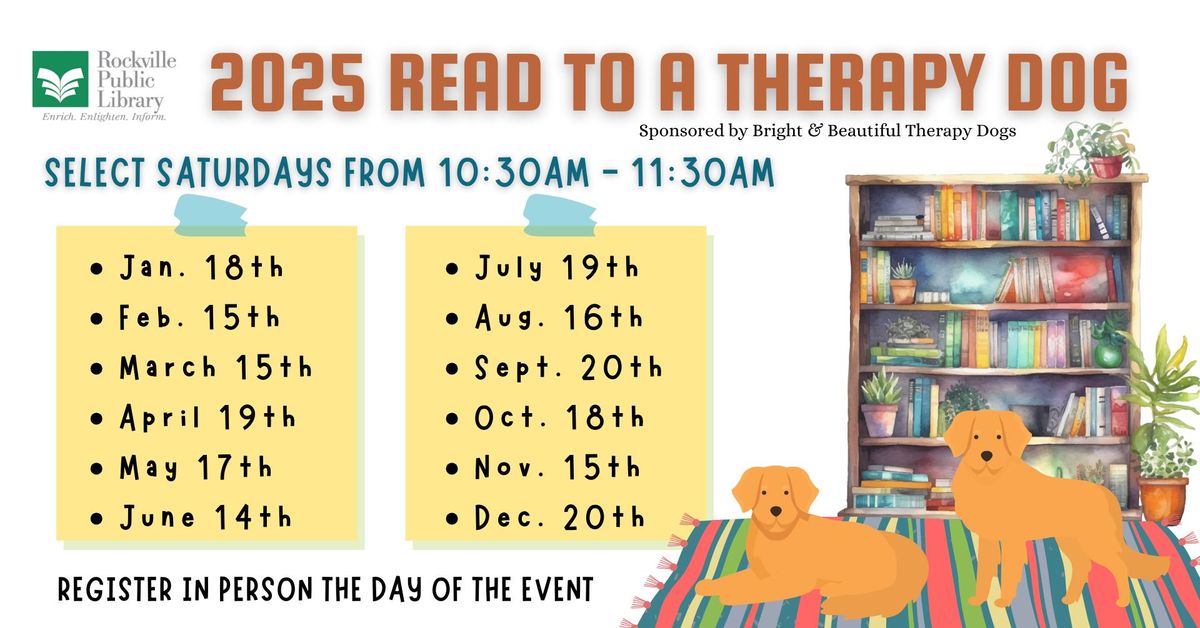 Read to a Therapy Dog