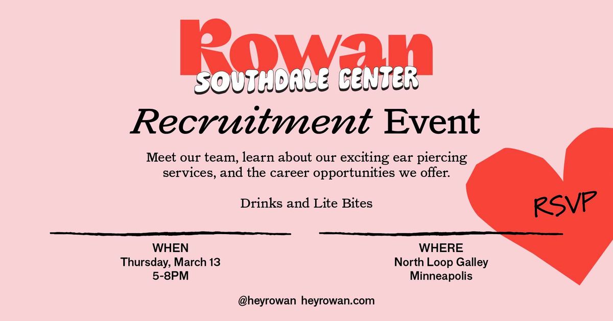 Minneapolis Recruitment Event