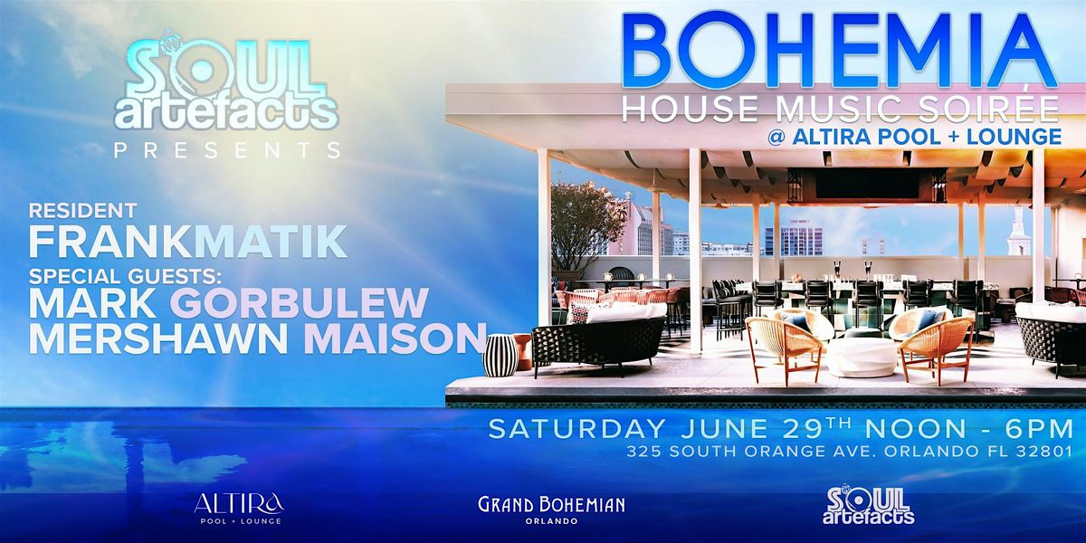 Bohemia House Music Soiree at Altira Rooftop Lounge