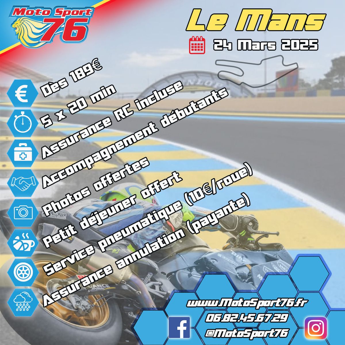 Le Mans - Track Day