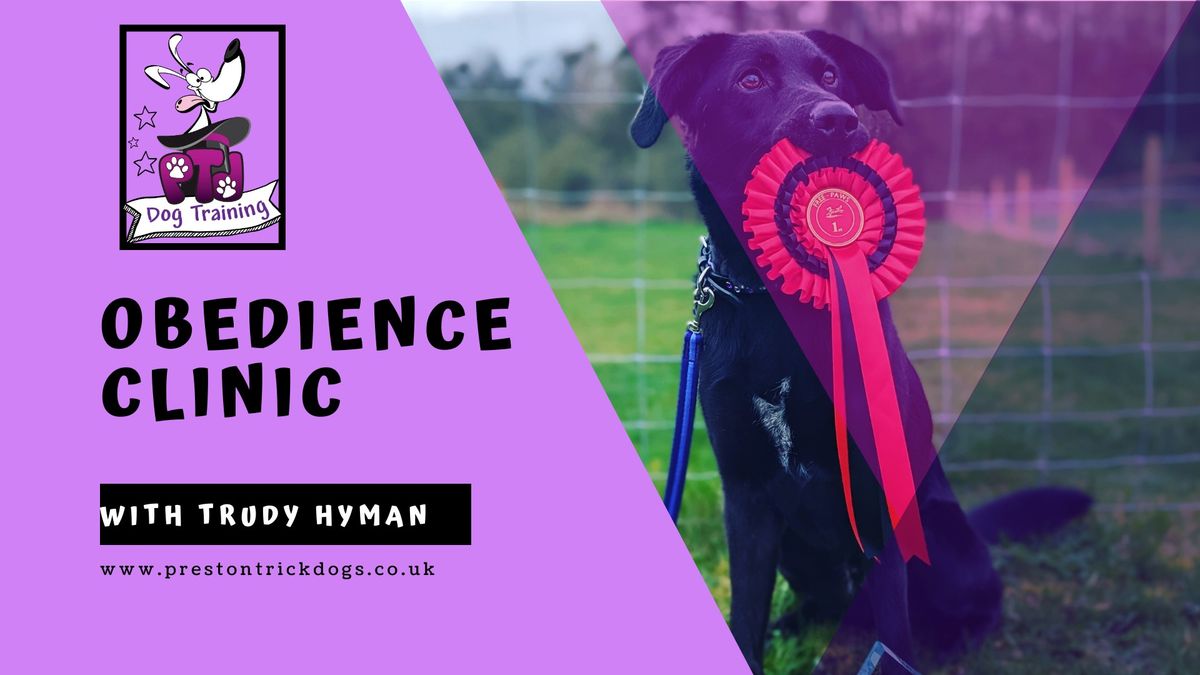 Trudy Hyman Obedience Clinic