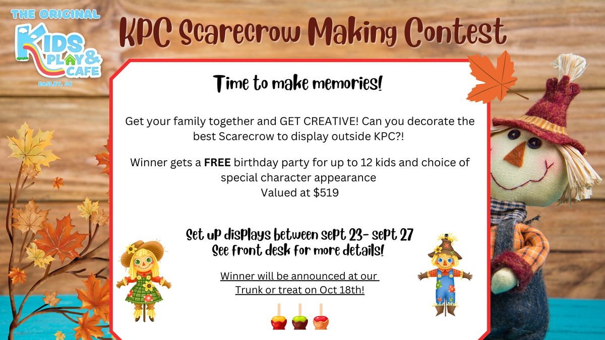 KPC Scarecrow Making Contest \ud83c\udf42\ud83c\udf41\ud83e\udde1