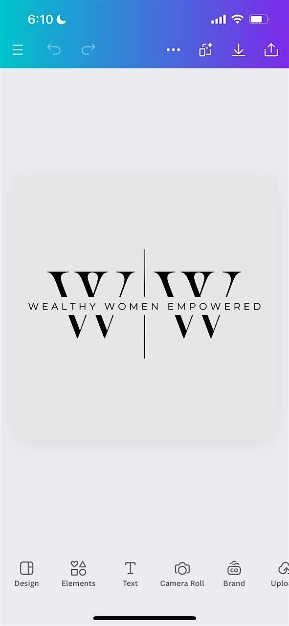 Wealthy Women EMPOWERED - Live Edition