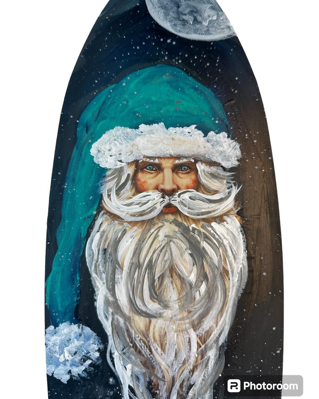 Get Salty Santa Surfboard