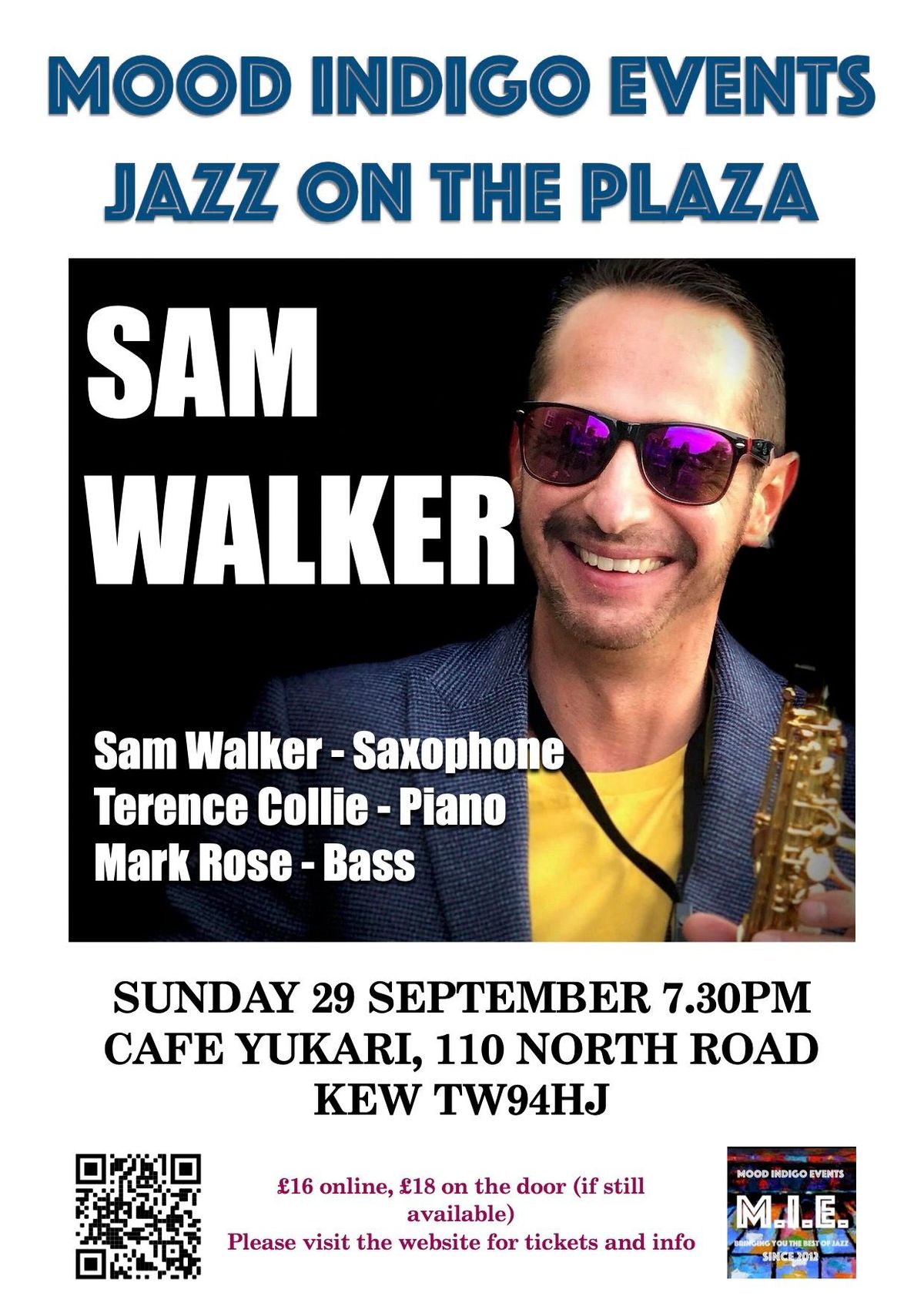 Sam Walker - Jazz on the Plaza