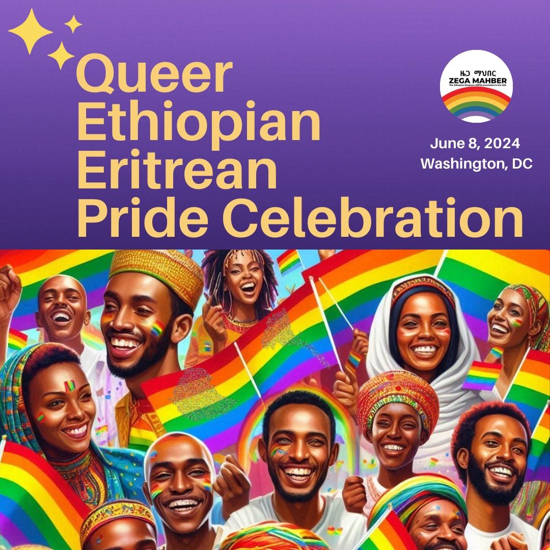 Queer Ethiopian Eritrean Pride Celebration 2024, Downtown Washington, 8