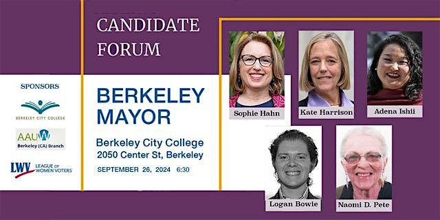 Berkeley Mayoral Candidates Forum