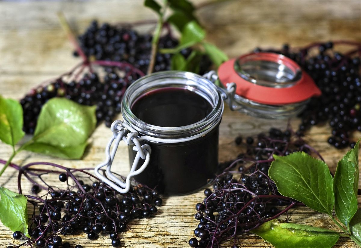 Elderberry Syrup and Lemon Thyme Cough Drops