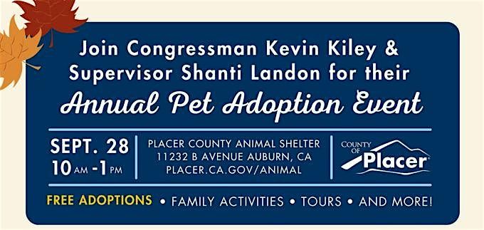 Vendor Registration - Placer County Animal Services September 28th Pet Adoption Event