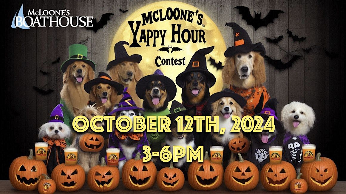 McLoone's Boathouse Yappy Hour - Costume Contest