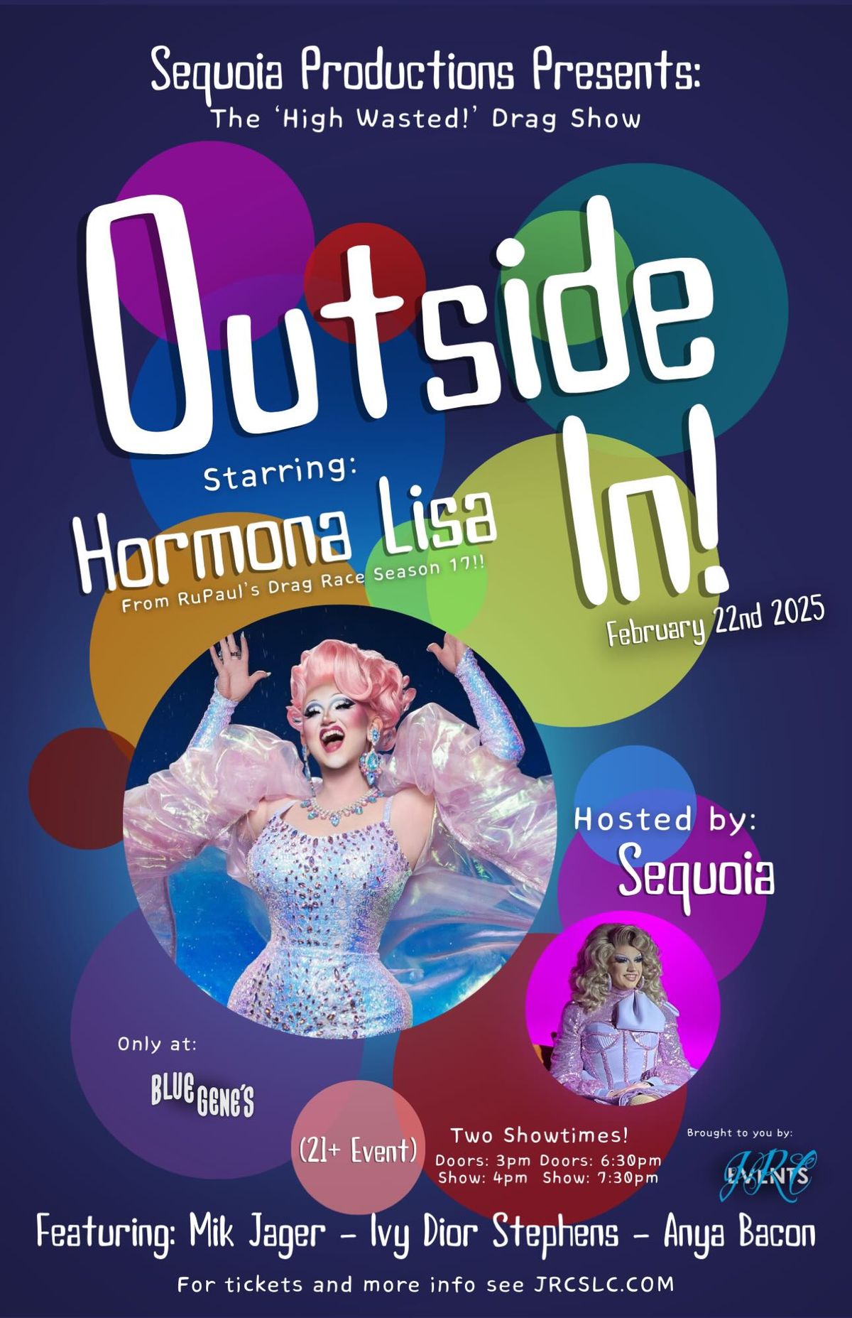 OUTSIDE-IN : A Parody Drag Show! feat. Hormona Lisa at Blue Gene's *Later Show*