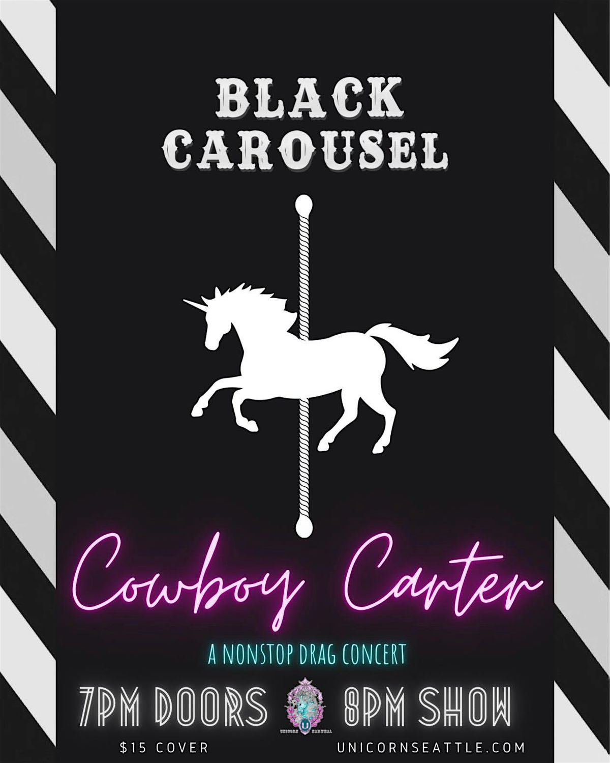 Black Carousel Present's:  Cowboy Carter a non stop drag concert
