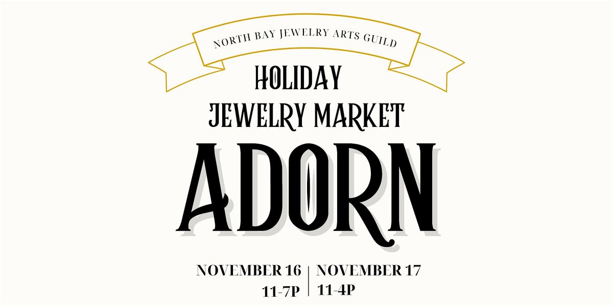 Adorn: A Holiday Jewelry Market