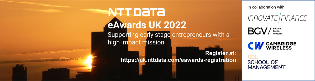 #TechForGood: NTT DATA eAwards UK finale for early-stage entrepreneurs ...