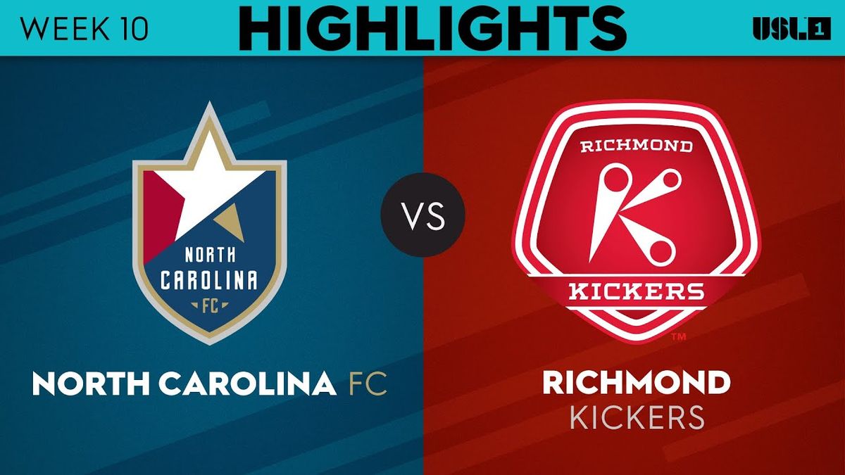 Richmond Kickers SC vs. North Carolina FC