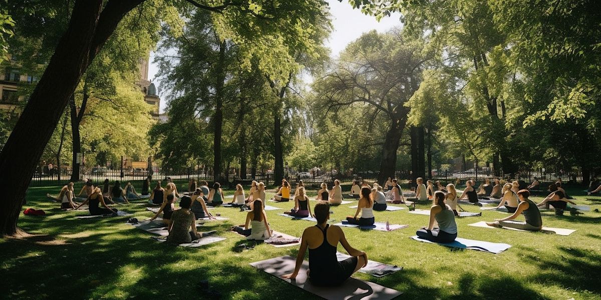 Earth Flow Yoga @ Idlewild Park