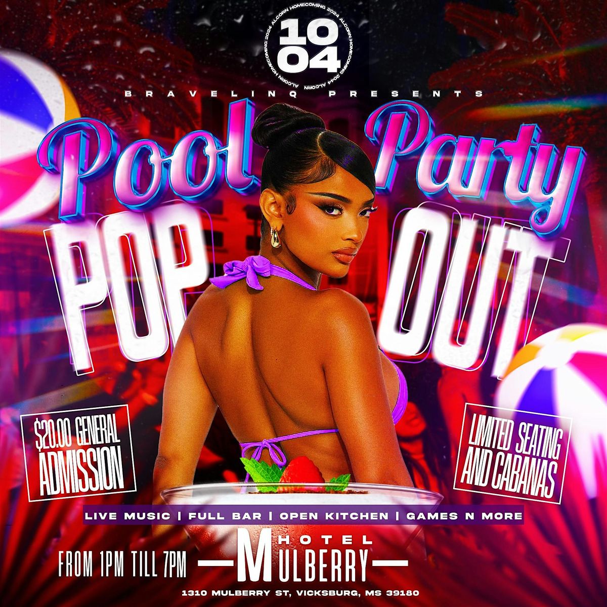 The Pool Party Pop-Out