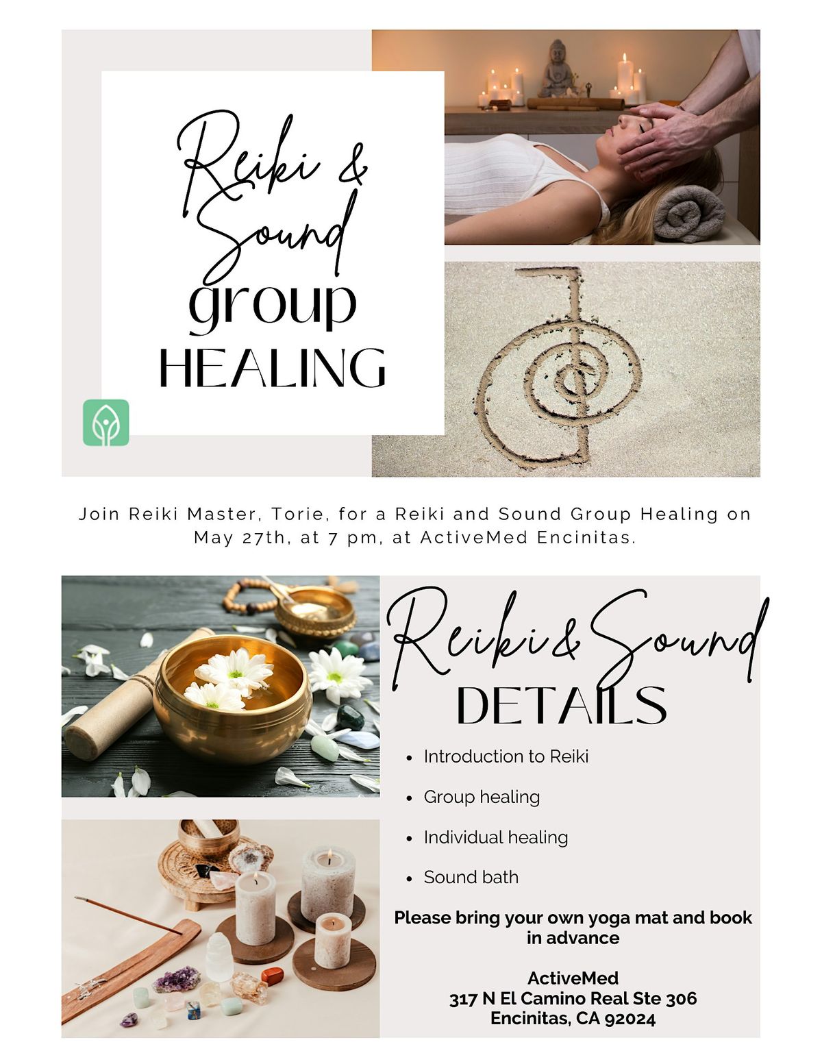Reiki and Sound Group Healing