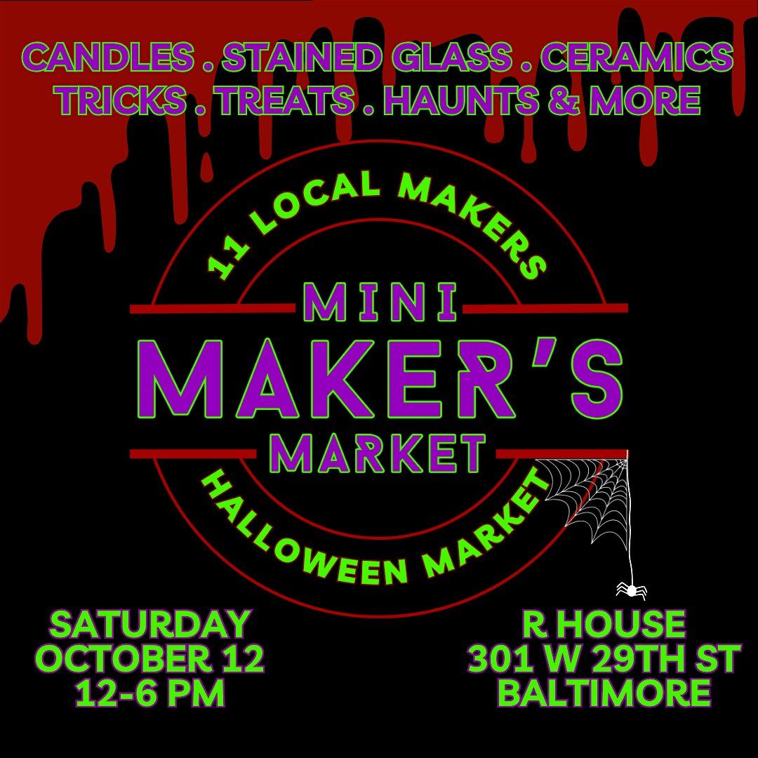 Mini Maker's Market - Halloween Market