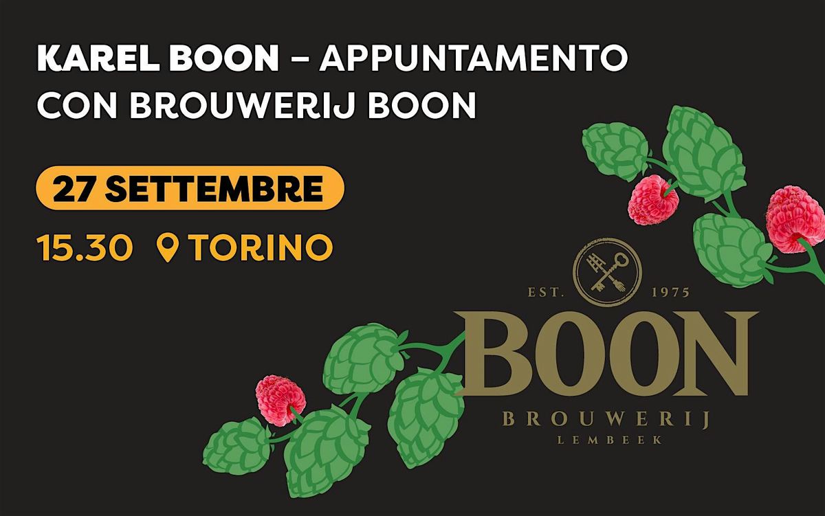 Appuntamento con il Mastro Birraio: Boon