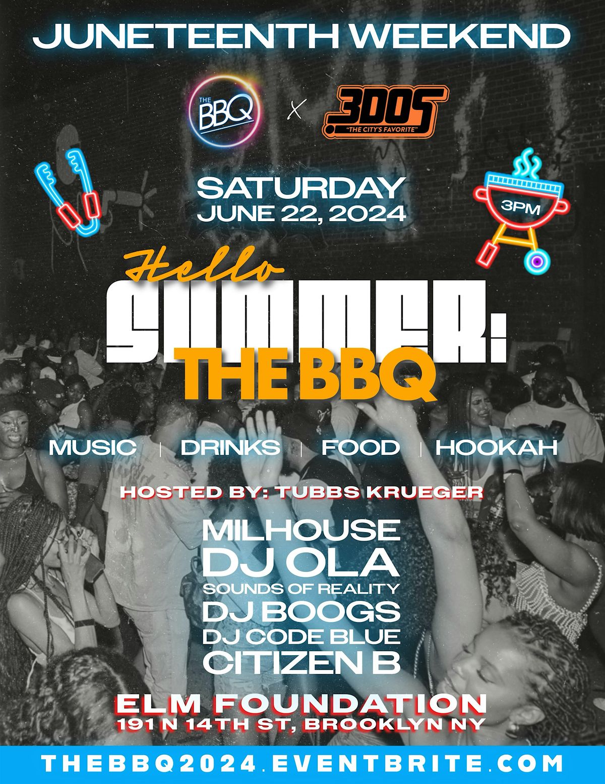 Hello Summer: The BBQ (Juneteenth Weekend)