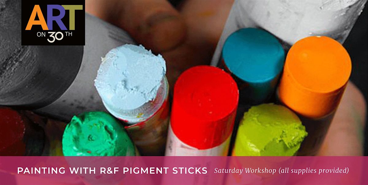 Painting with R&F Pigment Sticks with Kristen Guest