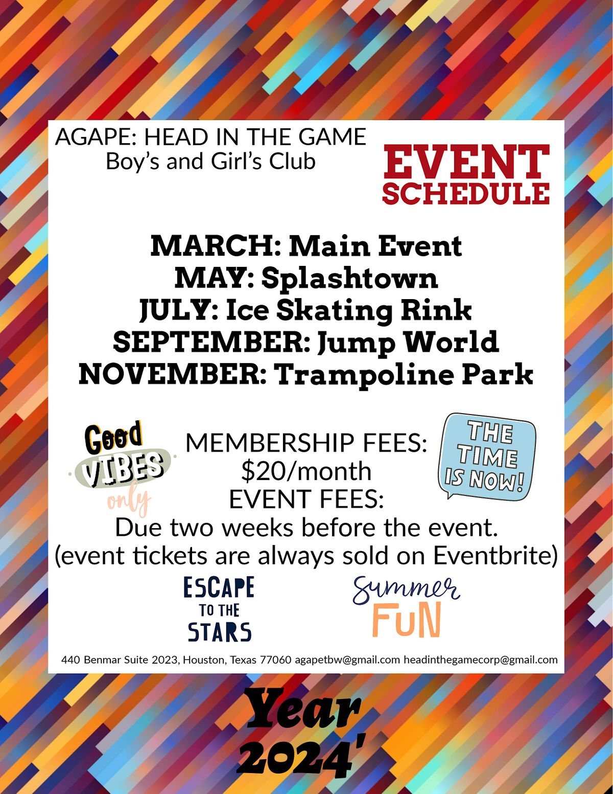 FlipNFun Trampoline Park HEAD IN THE GAME: Boy's & Girl's Club