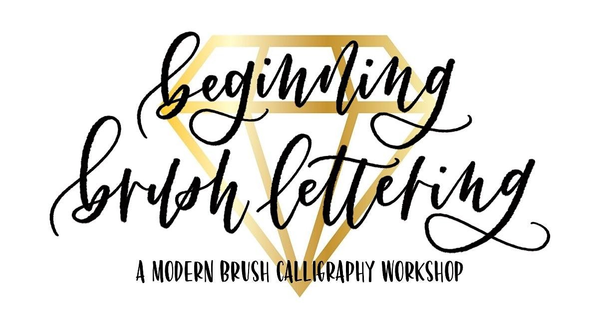 Beginning Brush Lettering Workshop