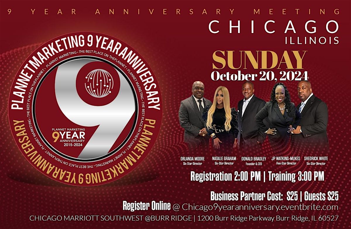 Chicago Celebrates PlanNet Marketing\u2019s 9th year anniversary