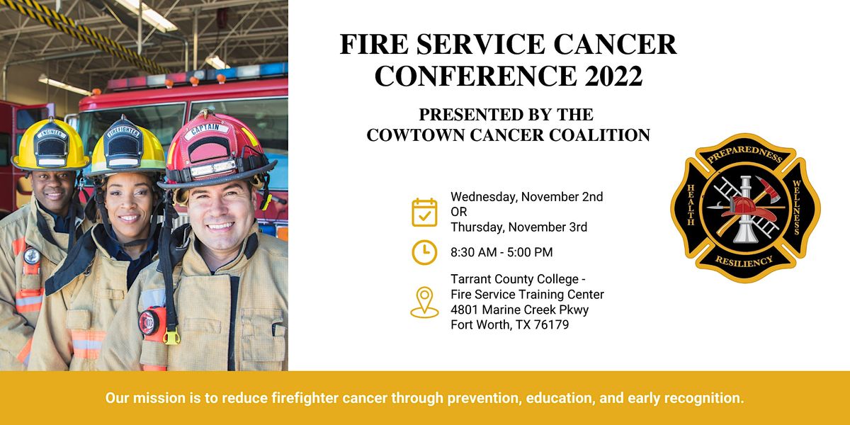 Fire Service Cancer Conference, Tarrant County College Fire Service