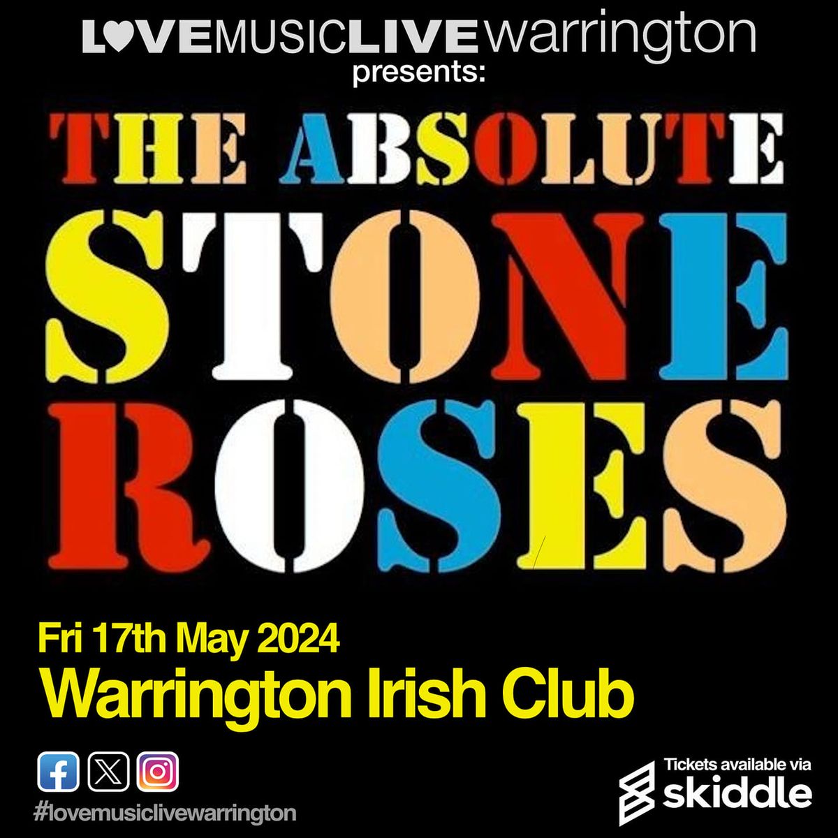 The Absolute Stone Roses (Tribute) Warrington Irish Club