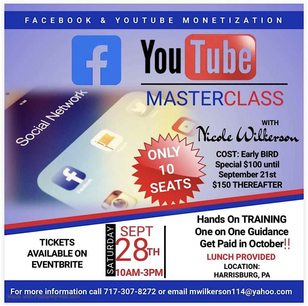 Facebook & Youtube Monetization Master Class