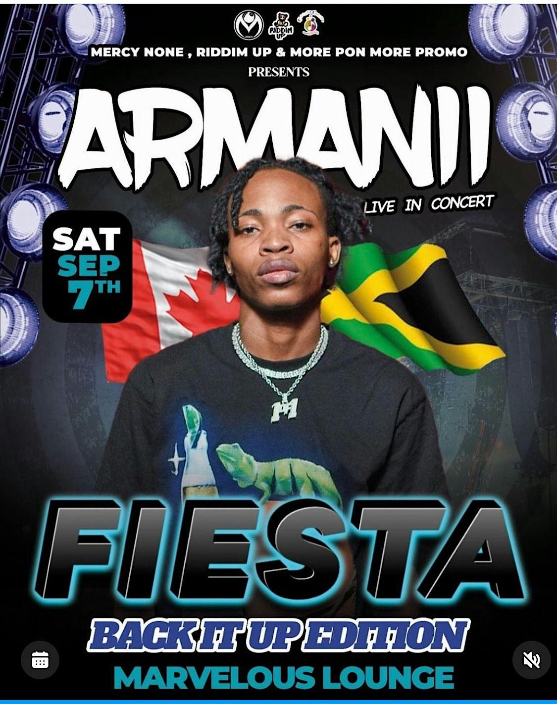 Fiesta- Armanii Live from Jamaica