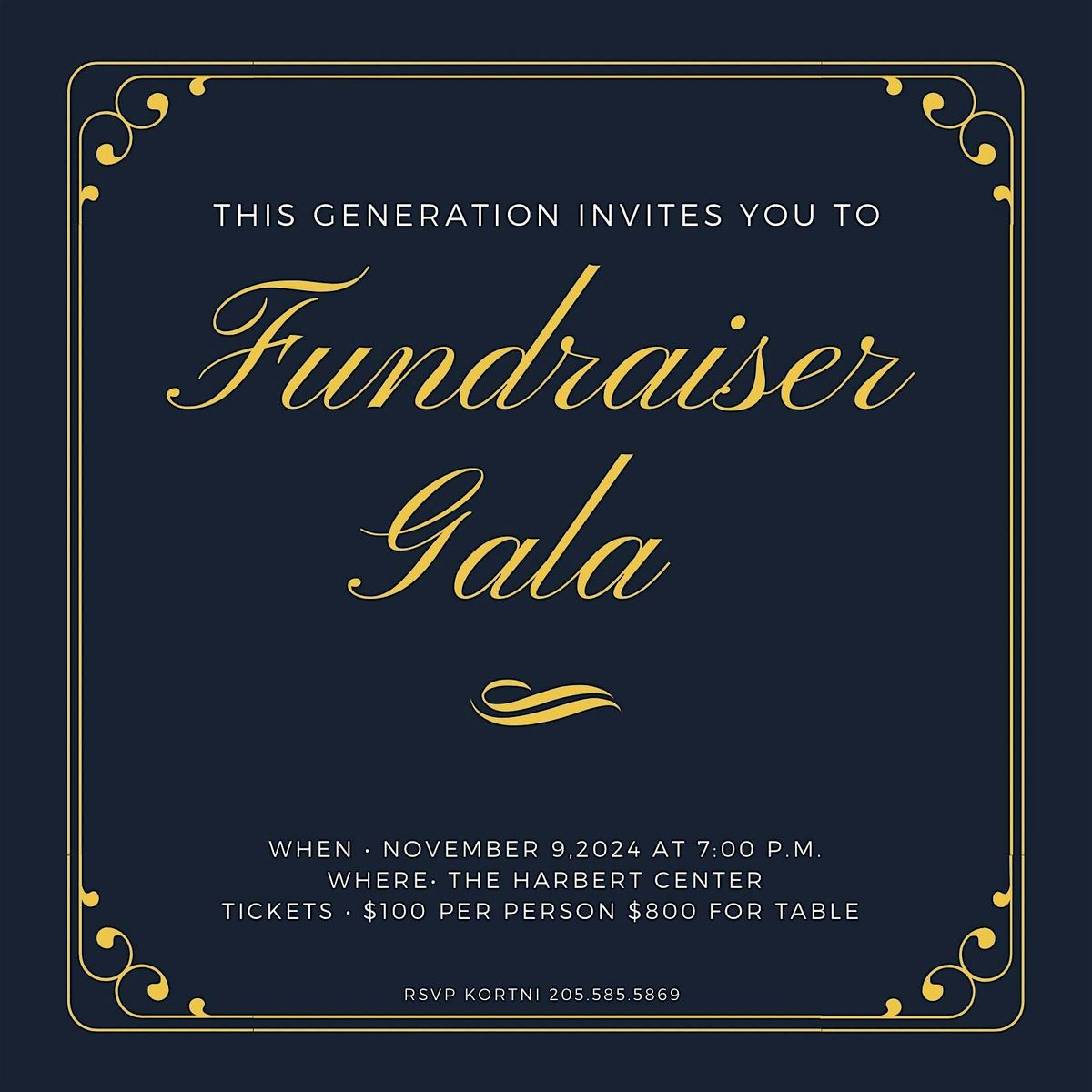 This Generation's Fundraiser Gala 2024