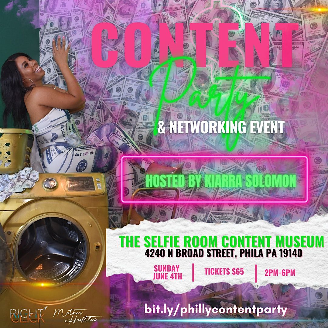 Content Party & Networking Event
