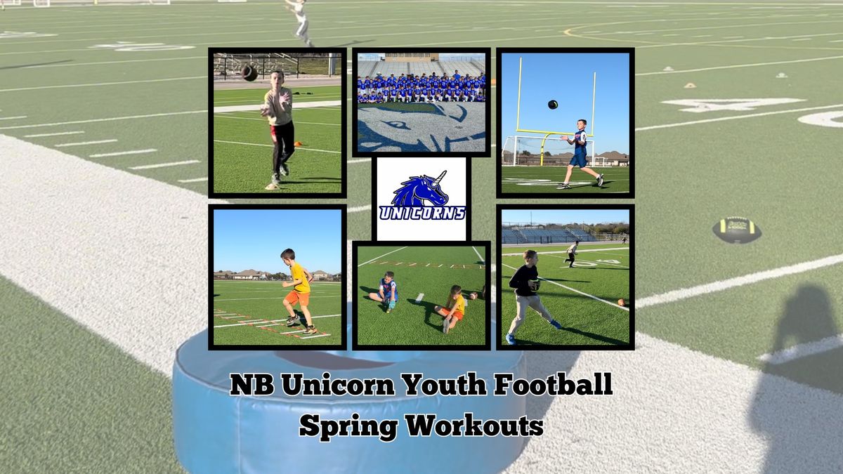 NB Unicorn Youth Football Spring Workouts
