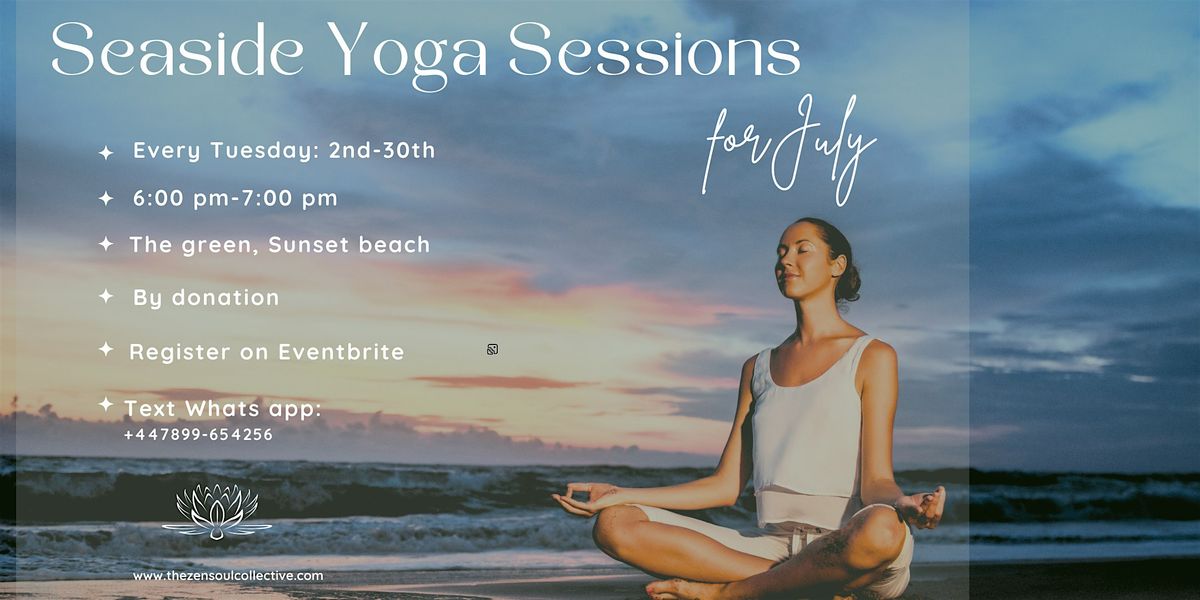 Seaside Yoga Sessions for July