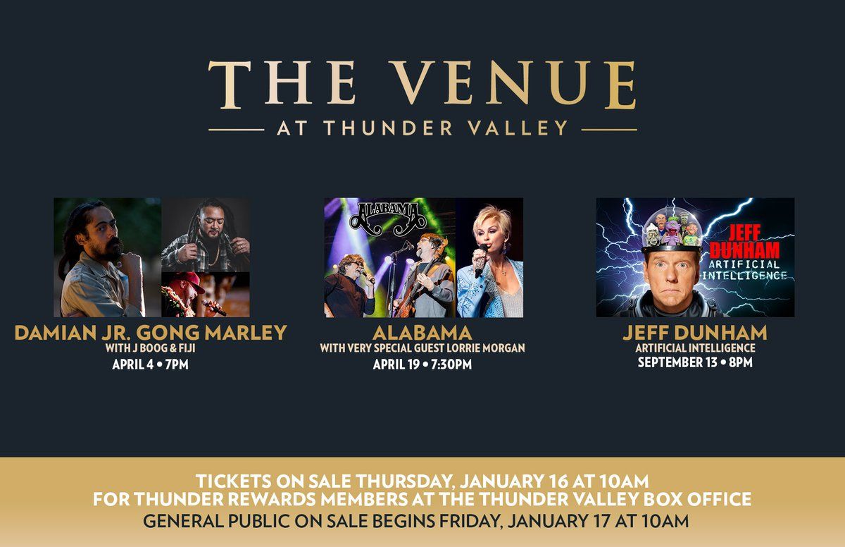 Jeff Dunham at The Venue at Thunder Valley Casino Resort