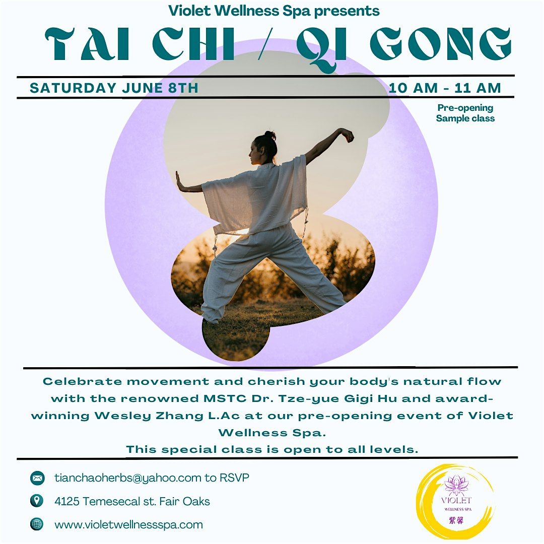 Violet Wellness Spa - Tai Chi and Qi Gong Sampler Class