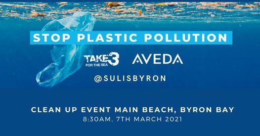 Aveda, Sulis & Take 3 for the Sea - Clean Up Event Main Beach, Byron Bay
