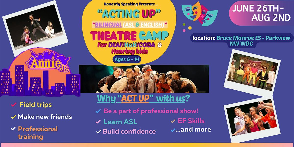 Acting Up - Musical Theatre Boot Camp