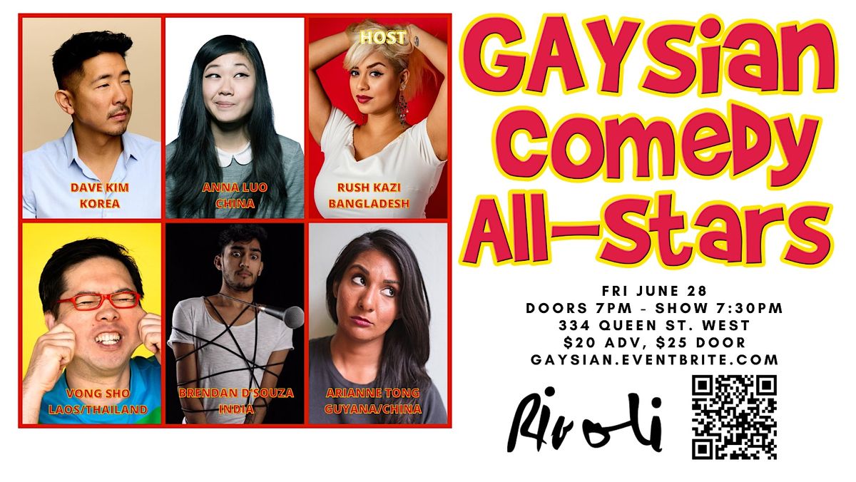 Gaysian Comedy All-Stars 2024