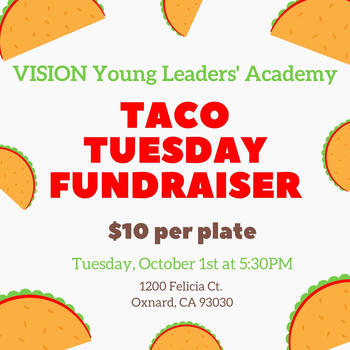 Taco Tuesday Fundraiser 