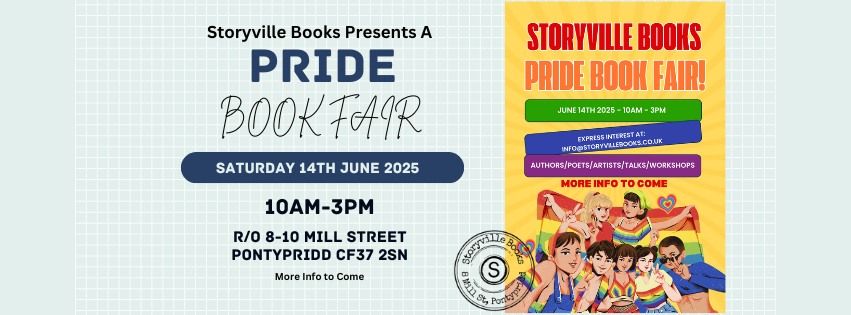 Storyville Books Presents: A Pride Book Fair!