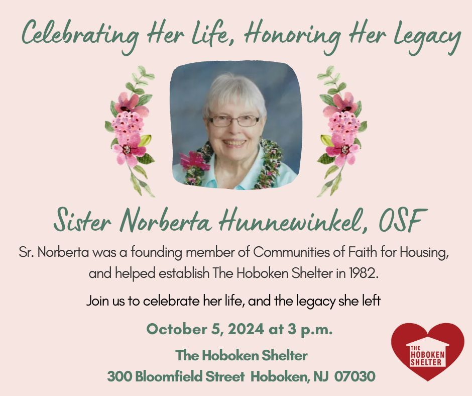 Memorial Service for Sr Norberta Hunnewinkel, OSF