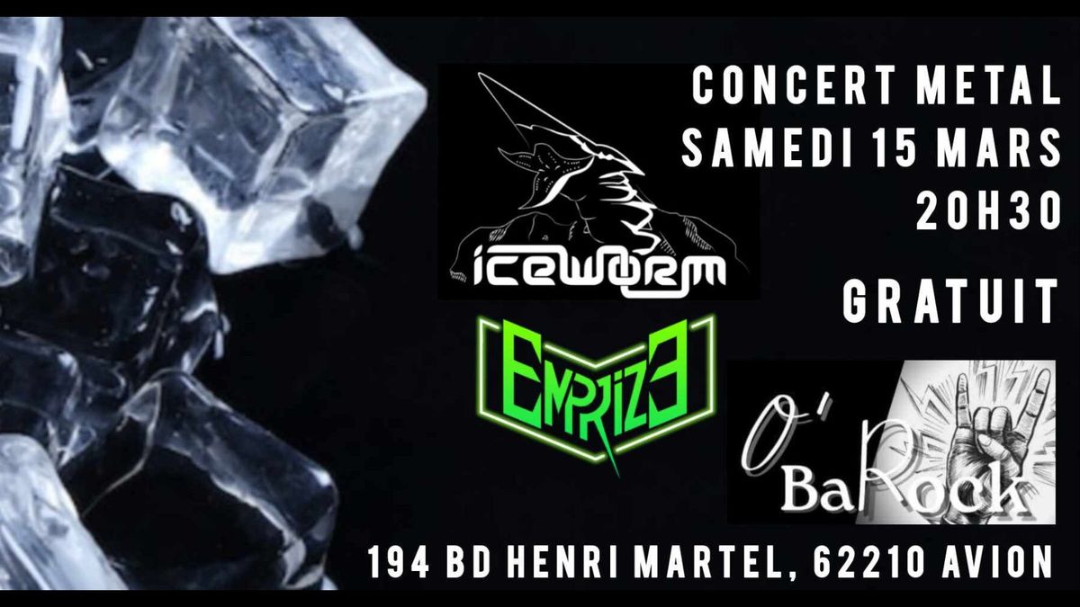 Iceworm & Emprize - Concert au Barock \u00e0 Avion (62)