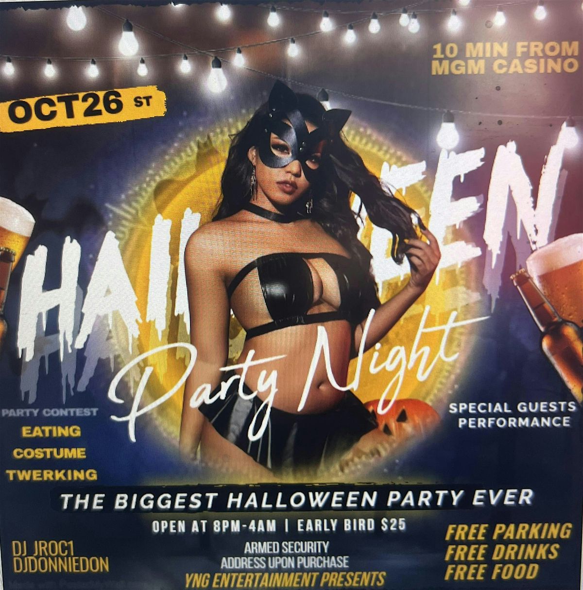 YNG ENTERTAINMENT CUSTOMES & DON HALLOWEEN PARTY