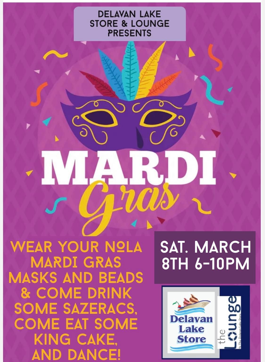 2nd Annual Mardi Gras Party