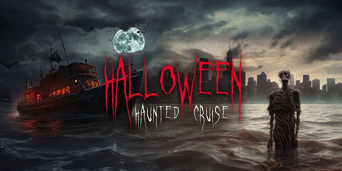 1 HAUNTED CRUISE HALLOWEEN BOAT Party NYC Statue of liberty Views