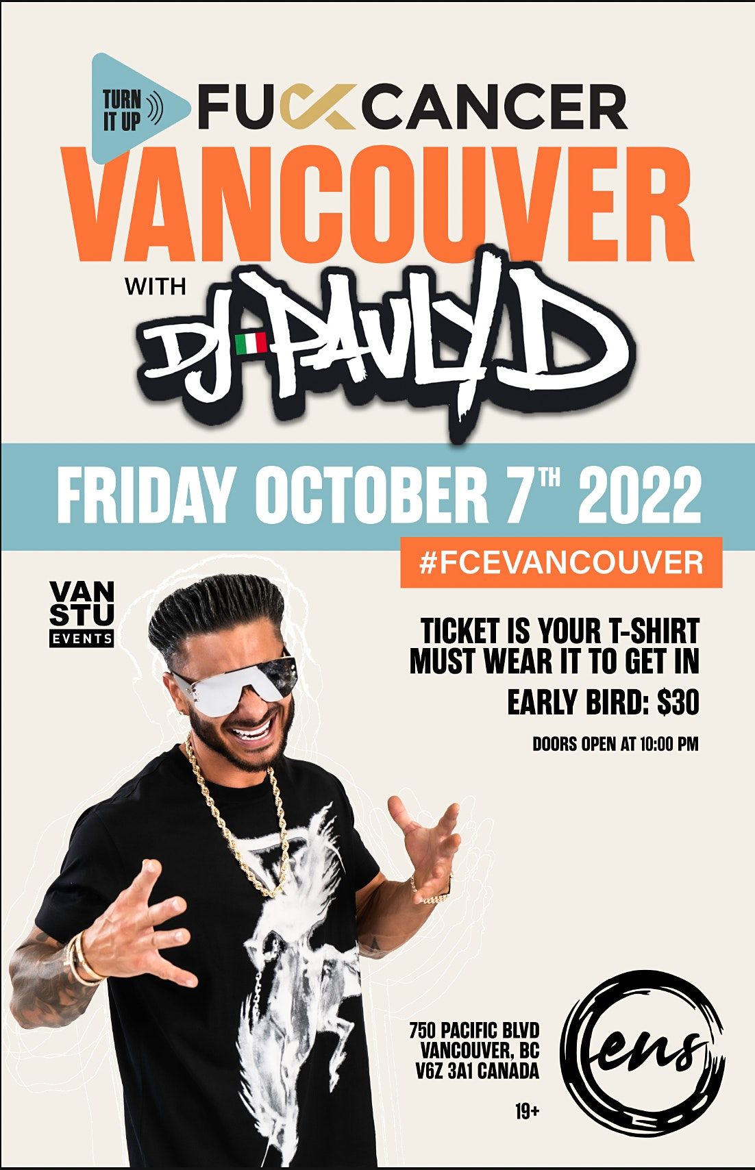 F Cancer Vancouver ft DJ Pauly D